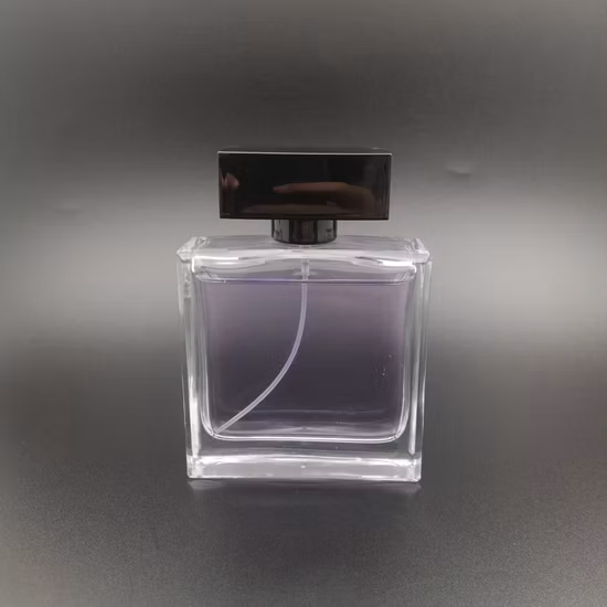30ml 50ml 70ml Beauty Care Luxury Perfume Glass Bottle with Crimped Sprayer and Plastic Cap of Cosmetic Packaging Empty Bottle