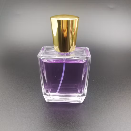 30ml 50ml 70ml Beauty Care Luxury Perfume Glass Bottle with Crimped Sprayer and Plastic Cap of Cosmetic Packaging Empty Bottle