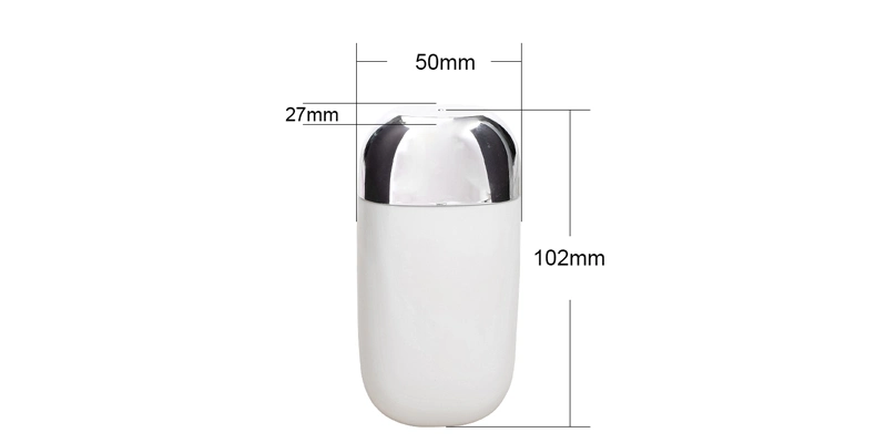 New Design Portable Customized 30ml Round Flat Extrusion Sunscreen Cream Bb Cream Bottle