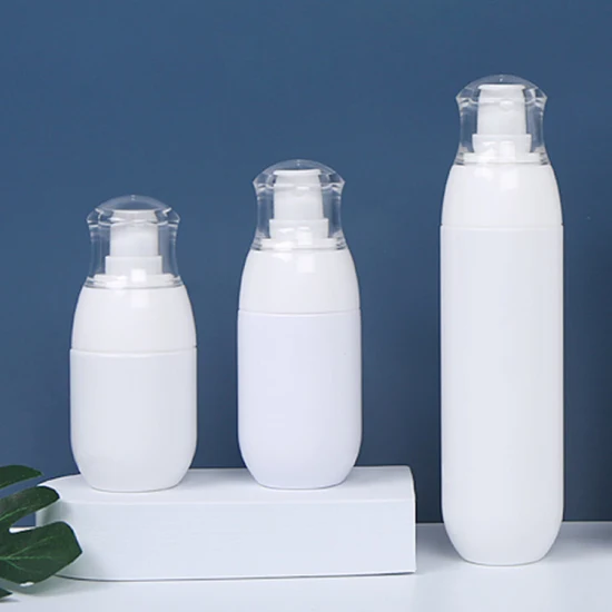 Frasco de spray separado para perfume 30/50/100 ml frasco de cosméticos branco frasco de spray protetor solar