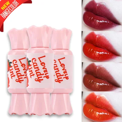 Novo design de produtos cosméticos infantis Cute Candy Lipgloss Liptint